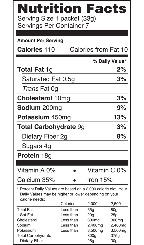 Chocolate Smoothie Mix