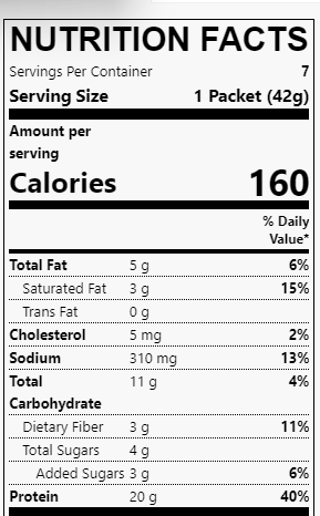 Numetra Chocolate Pudding & Shake