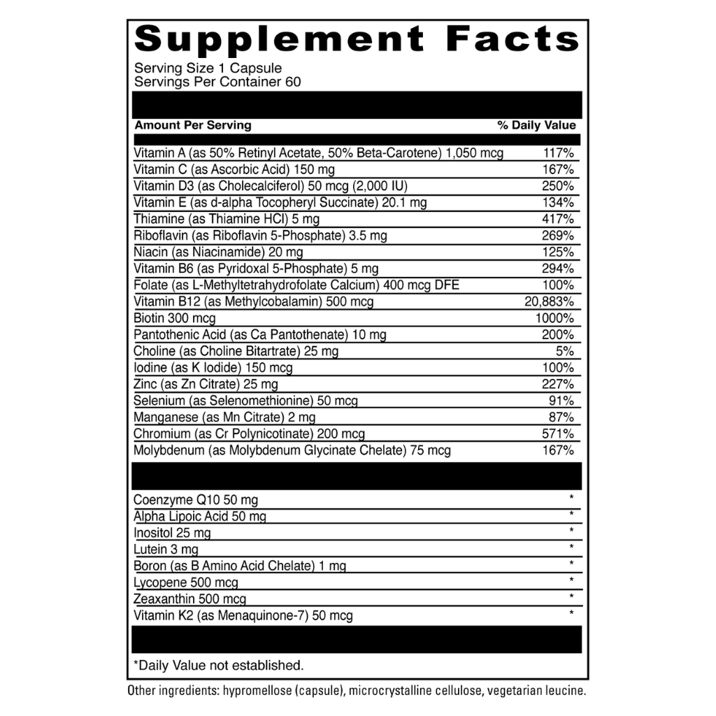 Multi-Vitamin: Davinci Daily Best™ Ultra *RS