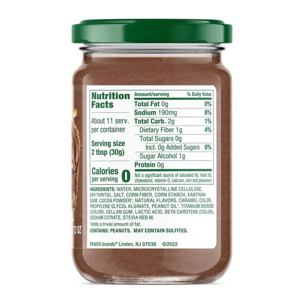 Walden Farms Chocolate Peanut Spread